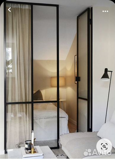 Раздвижные перегородки лофт