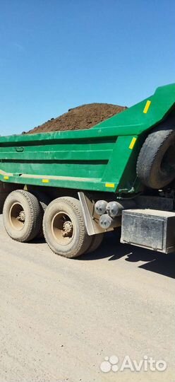 Навоз на огород, перегной, плодородная земля, торф