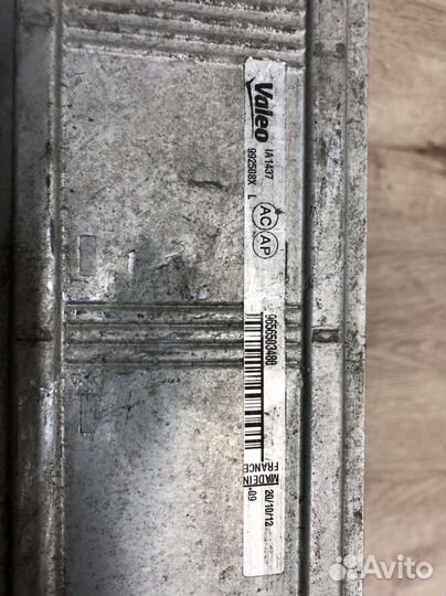 Интеркуллер Peugeot 408