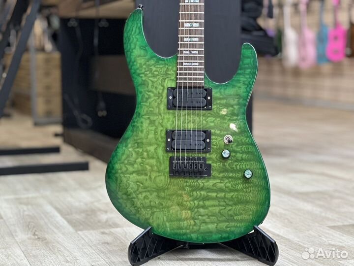 Электрогитара волнистый клен