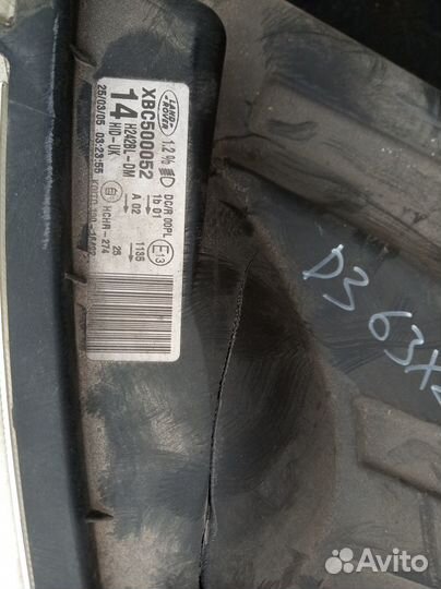 Фара левая в сборе Discovery 3 L319 2004-09