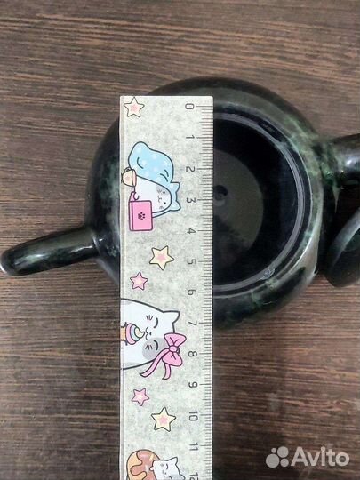 Чайник заварочный из нефрита