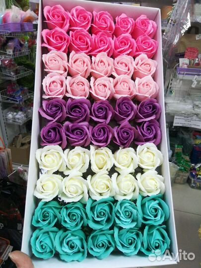 Мыльные розы