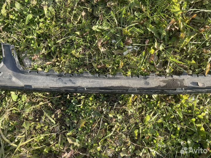 Юбка бампера задняя Mercedes-Benz S500 W222