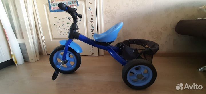 Велосипед новый детский трёхколёсный