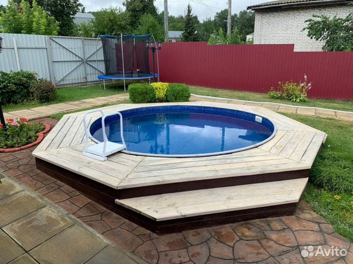 Морозостойкий бассейн laguna круглый