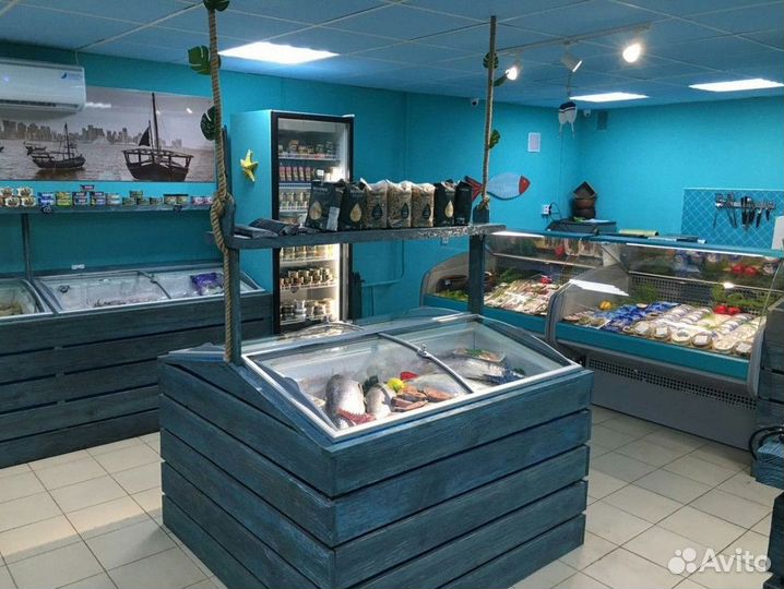 Прибыльный магазин рыбы в популярной локации