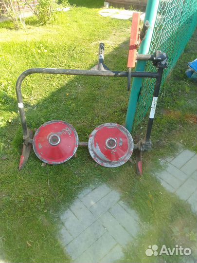 Роторная косилка на мотоблок нева