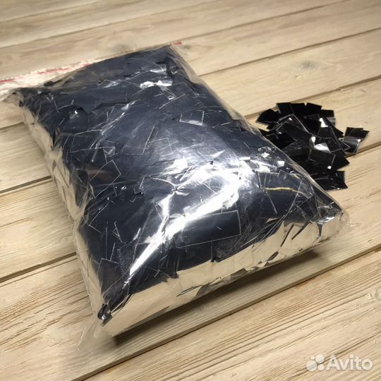 Конфетти серебро купить