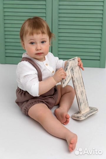 Фотосессия на годик/2-3 годика, своя студия