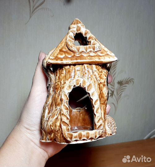Аксессуары для аквариума.Домик, растения