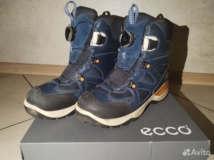 Зимние ботинки ecco 36