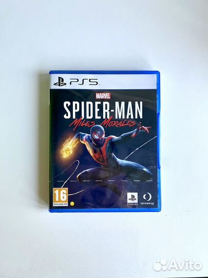 Spider Man Miles Morales PS5 Новый Диск