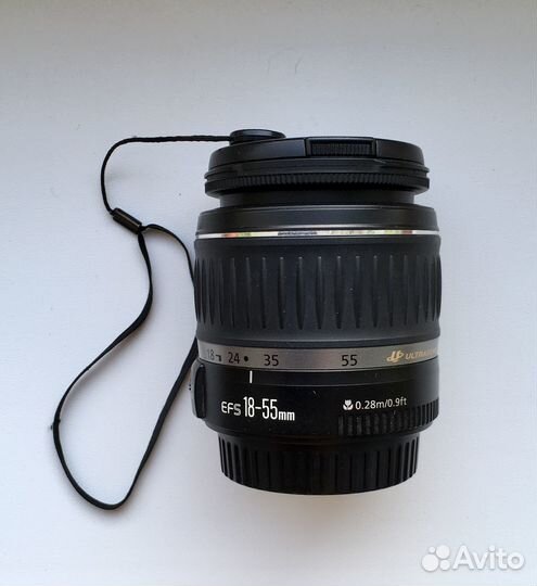 Объектив Canon EF-S 18-55mm 1:3.5-5.6 II USM