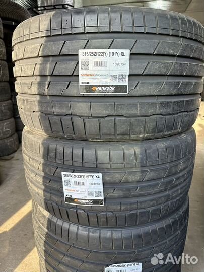 Hankook Ventus S1 Evo3 SUV K127A 265/30 R22 и 315/25 R22 101Y