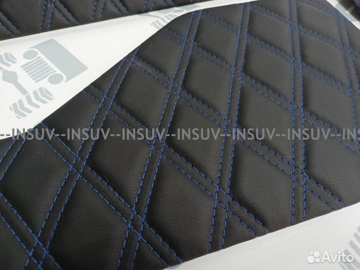 Вставки в двери экокожа Нива Урбан 