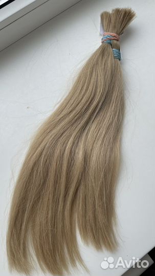 Волосы для наращивания блонд бу