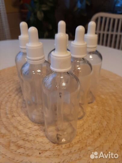 Бутылочка со стеклянной пипеткой 100 мл