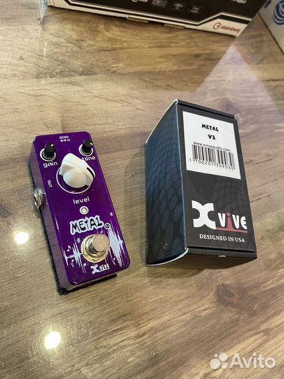 Гитарная педаль xvive V3 Metal