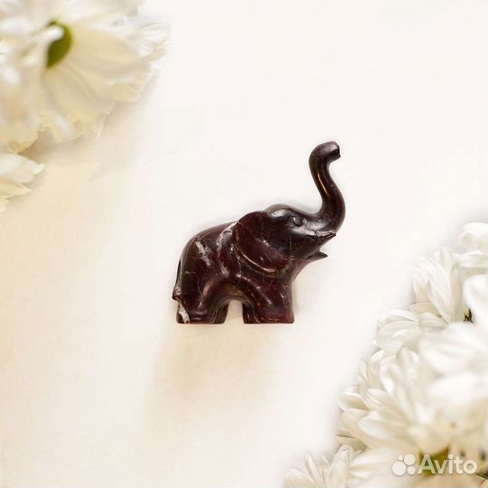 Статуэтка Слон, мрамор, ручная работа