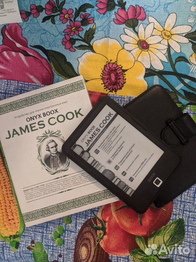 Электронная книга onyx boox James Cook + чехол