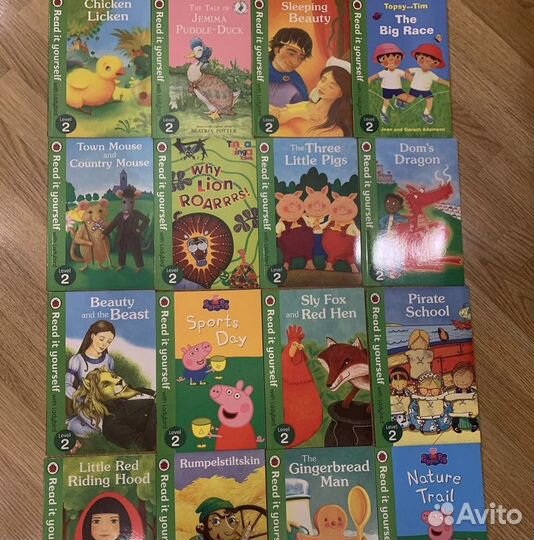 Ladybird Read It Yourself 50 книг