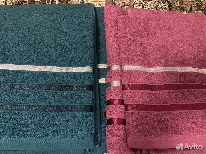 Махровые полотенца новые