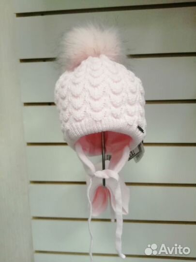 Шапка на девочку зимняя