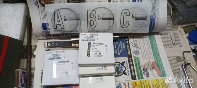 Поршневые кольца opel astra j 1.6 turbo