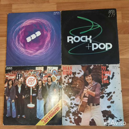 Виниловые пластинки amiga
