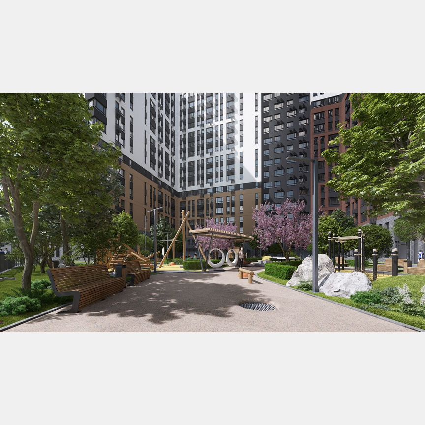 1-к. квартира, 36,1 м², 4/17 эт.