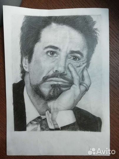 Портрет карандашом по фото