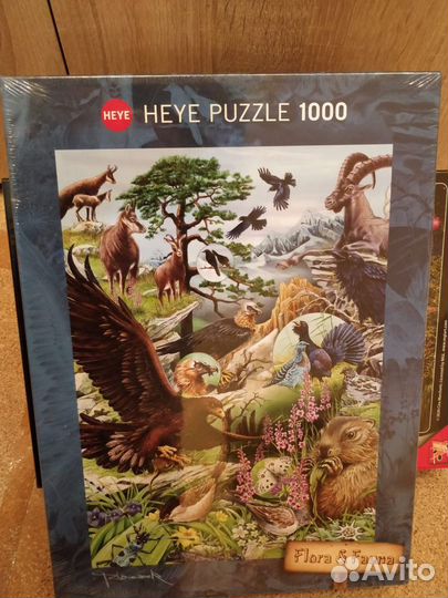 Пазлы Heye и Ravensburger