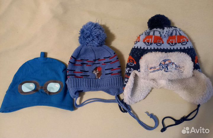 Шапки на мальчика