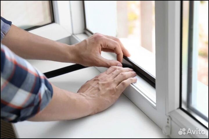 Ремонт окон. Москитные сетки. Волжский