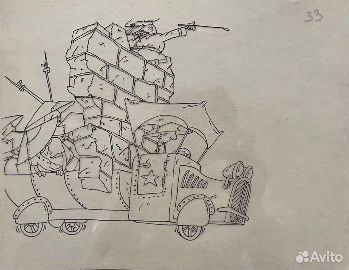 Кадры из мультфильмов студии 