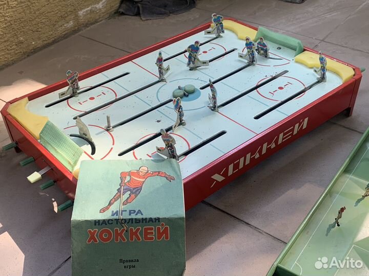 Настольная игра футбол, хоккей СССР