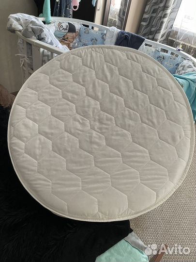 Матрас детский круглый 75х75