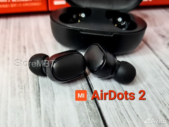 Xiaomi redmi airdots, беспроводные - новые