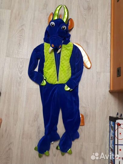 Новогодний Костюм дракона до 100см