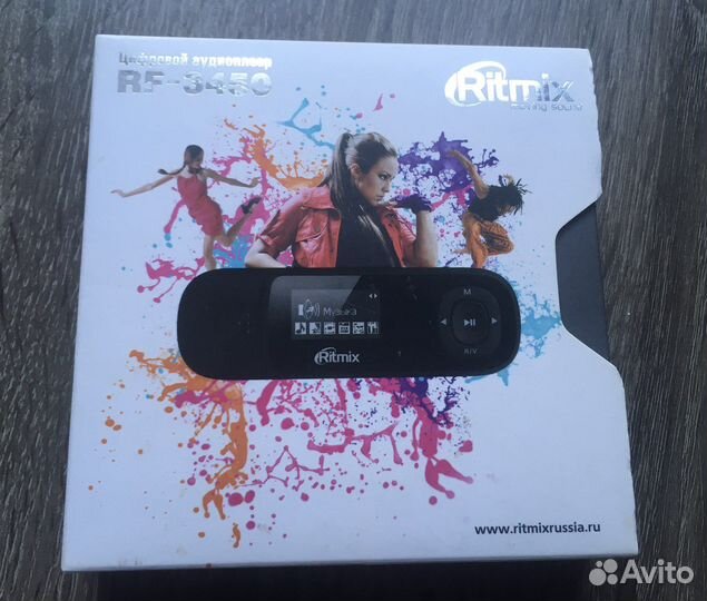 Цифровой аудиоплеер Ritmix RF-3450
