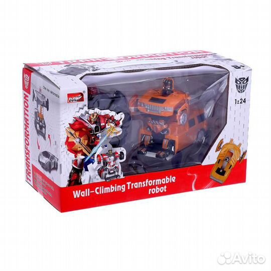 Робот-трансформер радиоуправляемый hummer H2