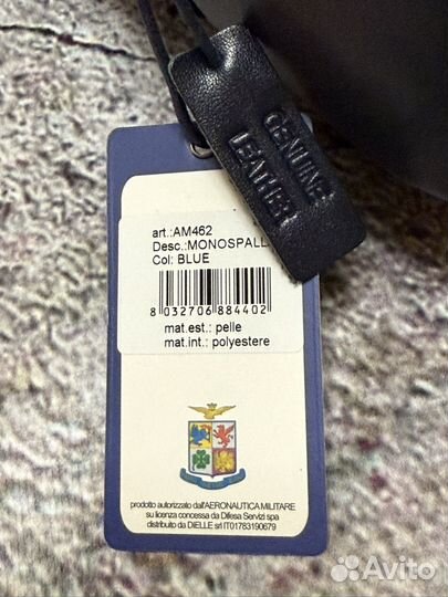 Рюкзак Aeronautica Militare натуральная кожа