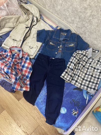 Детские вещи пакетом на мальчика 2-3 года