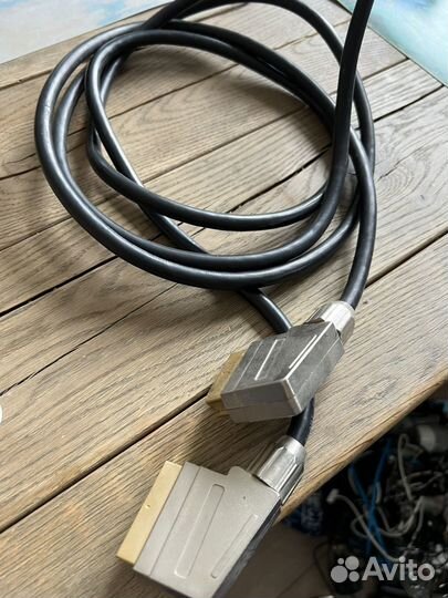 Кабель proleader screened rgb scart cable