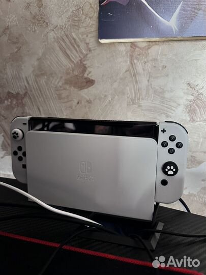 Nintendo switch Oled 128 гб на гарантии