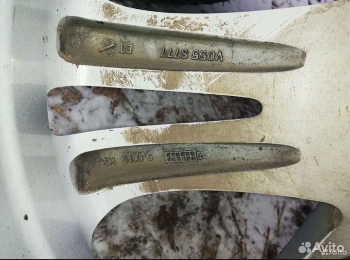 Оригинальные диски на volkswagen tiguan r19