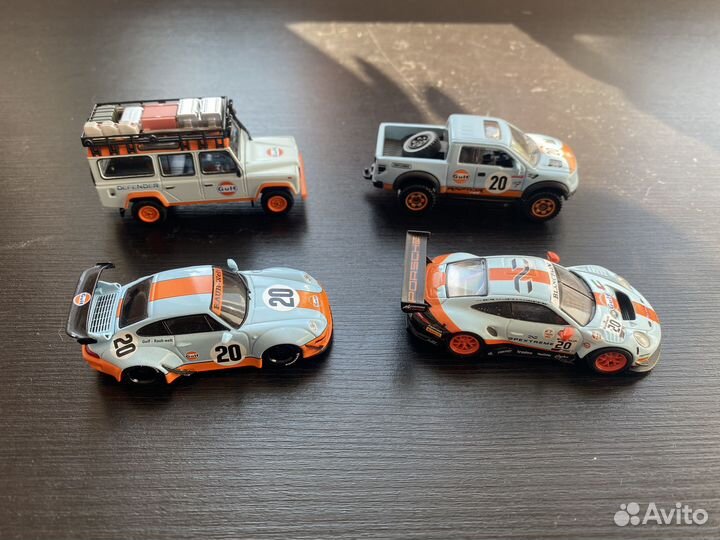 Модели Hot Wheels Gulf
