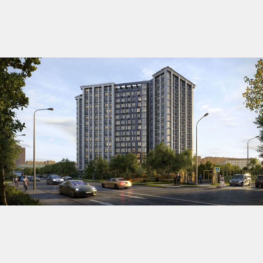 Квартира-студия, 24,4 м², 16/16 эт.