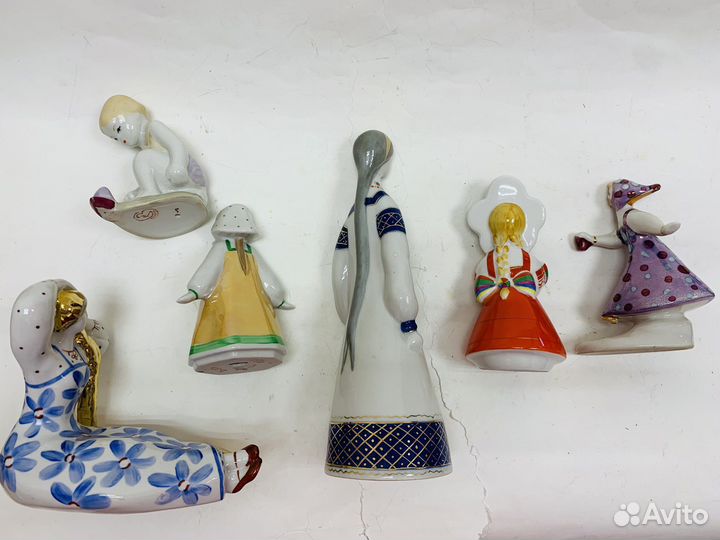 Статуэтки. Сысерть. СССР. Фарфор
